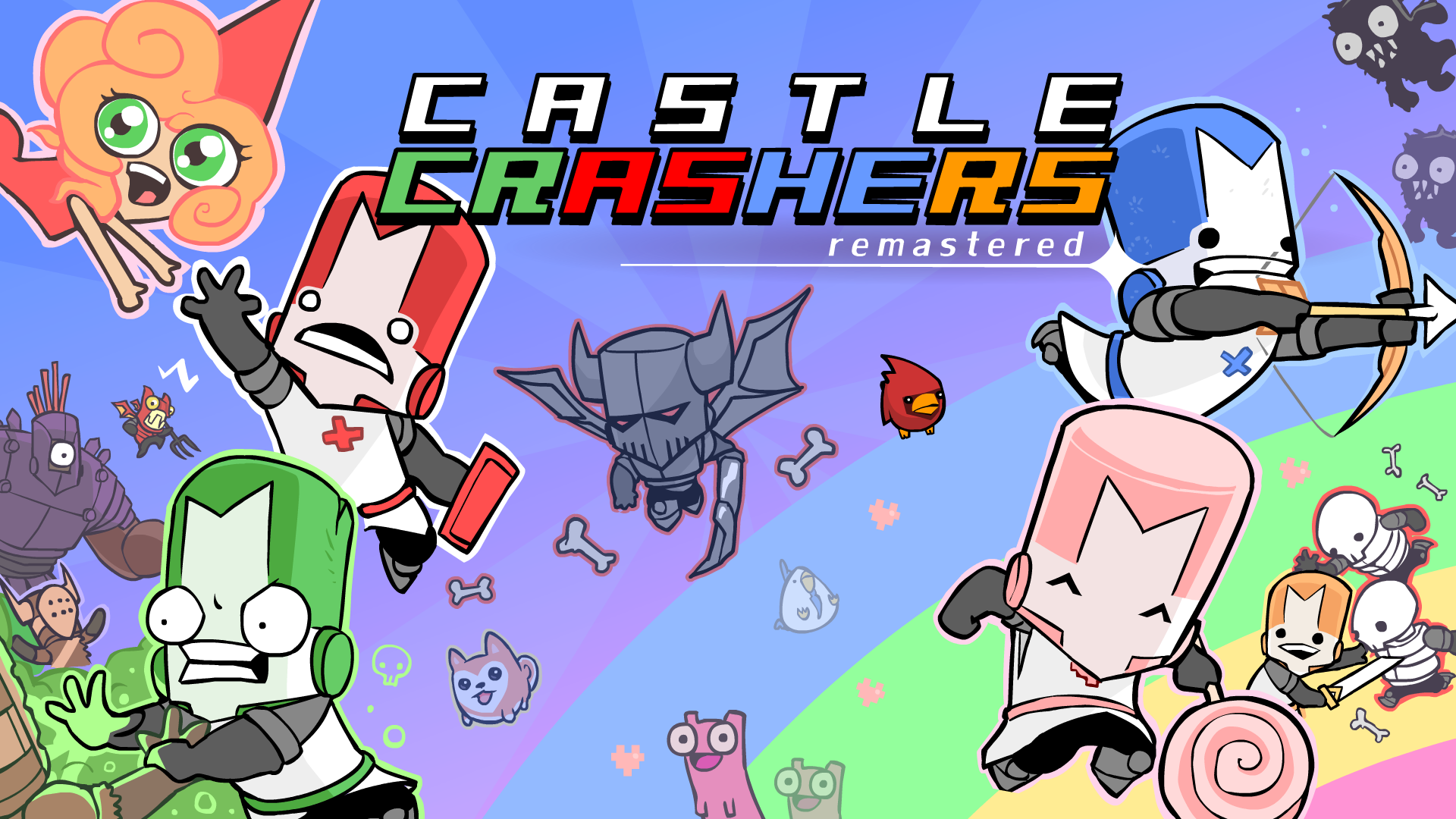 castle crashers character unlocks